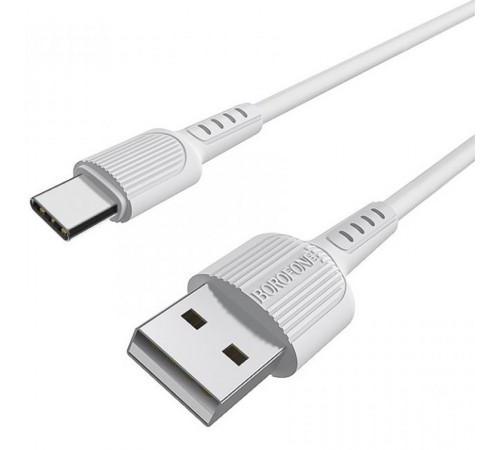 Дата кабель Borofone BX16 USB to Type-C (1m) Білий Дата кабель Borofone BX16 USB to Type-C (1m) Білий