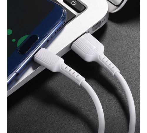 Дата кабель Borofone BX16 USB to Type-C (1m) Білий Дата кабель Borofone BX16 USB to Type-C (1m) Білий