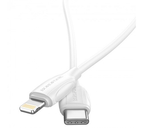 Дата кабель Borofone BX19 Type-C to Lightning (2m) Білий Дата кабель Borofone BX19 Type-C to Lightning (2m) Білий