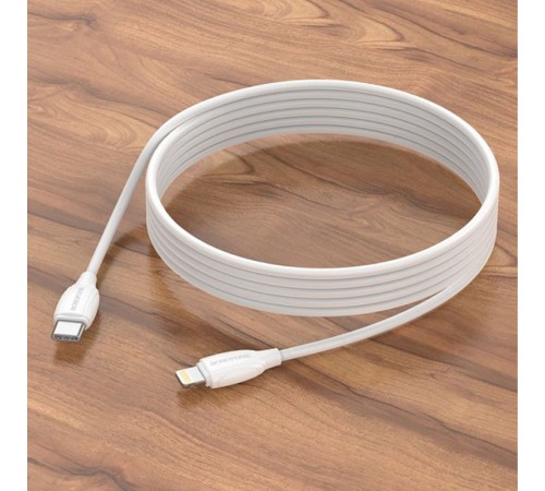 Дата кабель Borofone BX19 Type-C to Lightning (2m) Білий Дата кабель Borofone BX19 Type-C to Lightning (2m) Білий