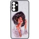 TPU+PC чохол Prisma Ladies для Samsung Galaxy A14 4G/5G Girl in a hat