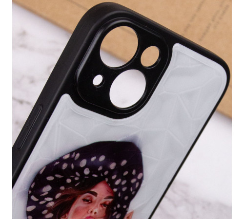 TPU+PC чохол Prisma Ladies для Apple iPhone 14 (6.1") Girl in a hat