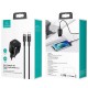 МЗП Usams US-XFK T36 20W (1USB-C) + кабель Type-C to Lightning Black