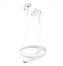 Стерео навушники Hoco M101 Pro Type-C White