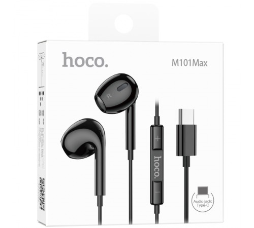 Стерео навушники Hoco M101 Max Type-C Black
