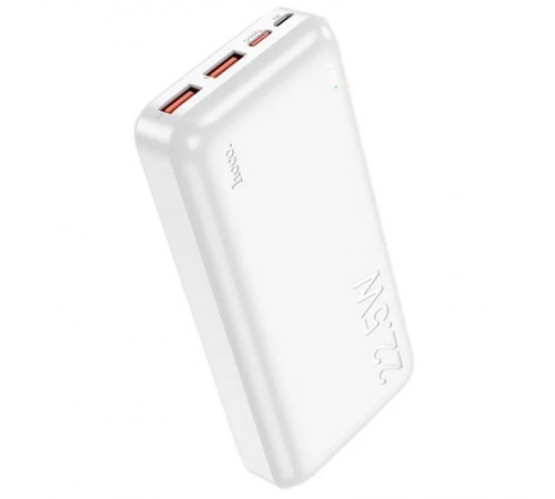 Портативний ЗП Power Bank Hoco J101A Astute PD20W+22.5W 20000 mAh White