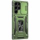 Ударостійкий чохол Camshield Army Ring для Samsung Galaxy S23 Ultra Оливковий / Army Green