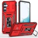 Ударостійкий чохол Camshield Army Ring для Samsung Galaxy S23+ Червоний / Red