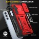 Ударостійкий чохол Camshield Army Ring для Samsung Galaxy S23+ Червоний / Red
