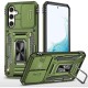 Ударостійкий чохол Camshield Army Ring для Samsung Galaxy S23+ Оливковий / Army Green