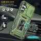 Ударостійкий чохол Camshield Army Ring для Samsung Galaxy S23+ Оливковий / Army Green