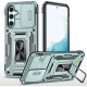 Ударостійкий чохол Camshield Army Ring для Samsung Galaxy S23+ Зелений / Light Green