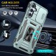 Ударостійкий чохол Camshield Army Ring для Samsung Galaxy S23+ Зелений / Light Green