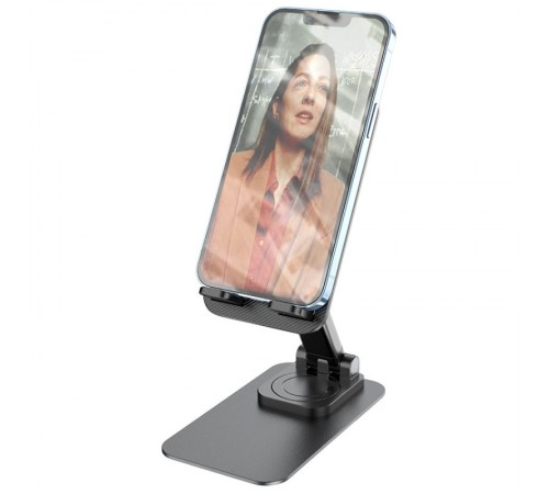 Тримач настільний Hoco PH50 Black Тримач настільний Hoco PH50 Black