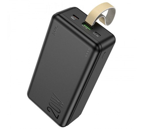 Портативний ЗП Power Bank Hoco J87B Tacker PD20W+QC3.0 30000 mAh Black Портативний ЗП Power Bank Hoco J87B Tacker PD20W+QC3.0 30000 mAh Black