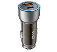 АЗП Hoco NZ8 Sprinter PD43W+QC3.0 (1USB-A/1C) Brown