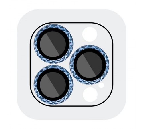 Захисне скло Metal Shine на камеру (у упак.) для Apple iPhone 12 Pro / 11 Pro / 11 Pro Max Синій / Blue Захисне скло Metal Shine на камеру (у упак.) для Apple iPhone 12 Pro / 11 Pro / 11 Pro Max Синій / Blue