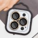 Захисне скло Metal Shine на камеру (у упак.) для Apple iPhone 12 Pro / 11 Pro / 11 Pro Max Золотий / Gold