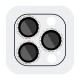 Захисне скло Metal Shine на камеру (у упак.) для Apple iPhone 13 Pro / 13 Pro Max Срібний / Silver