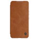 Шкіряний чохол-книжка Nillkin Qin Pro Camshield для Samsung Galaxy S23+ Коричневий