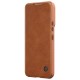Шкіряний чохол-книжка Nillkin Qin Pro Camshield для Samsung Galaxy S23+ Коричневий
