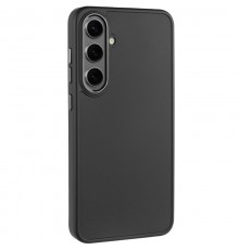 TPU чохол Bonbon Metal Style для Samsung Galaxy S23 Чорний / Black