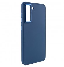 TPU чохол Bonbon Metal Style для Samsung Galaxy S23 Синій / Cosmos blue