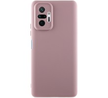 Чохол Silicone Cover Lakshmi Full Camera (A) для Xiaomi Redmi Note 10 Pro / 10 Pro Max Рожевий / Pink Sand