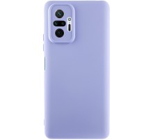 Чохол Silicone Cover Lakshmi Full Camera (A) для Xiaomi Redmi Note 10 Pro / 10 Pro Max Бузковий / Dasheen