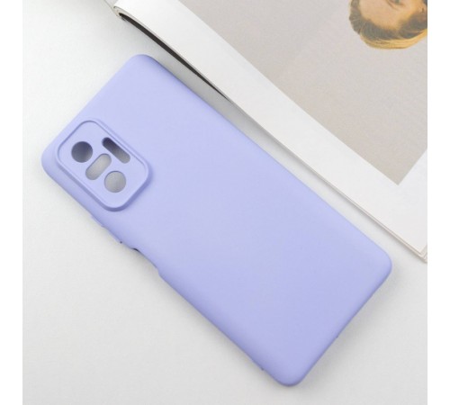 Чохол Silicone Cover Lakshmi Full Camera (A) для Xiaomi Redmi Note 10 Pro / 10 Pro Max Бузковий / Dasheen Чохол Silicone Cover Lakshmi Full Camera (A) для Xiaomi Redmi Note 10 Pro / 10 Pro Max Бузковий / Dasheen