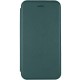 Шкіряний чохол-книжка Classy для Samsung Galaxy A04e Темно-зелений