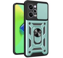 Ударостійкий чохол Camshield Serge Ring для Xiaomi Poco X5 Pro 5G / Note 12 Pro 5G Зелений