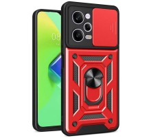 Ударостійкий чохол Camshield Serge Ring для Xiaomi Poco X5 Pro 5G / Note 12 Pro 5G Червоний