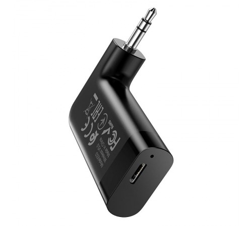 Bluetooth FM Трансмітер Hoco E53 Dawn Sound, бездротовий Чорний