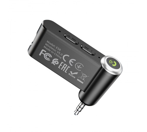 Bluetooth FM Трансмітер Hoco E58 Magic music Чорний