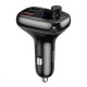 АЗП FM модулятор Baseus S-13 36W (2USB-A/1C) (CCMT000101) Чорний
