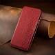 Шкіряний чохол книжка GETMAN Cubic (PU) для Xiaomi Redmi 12C Червоний