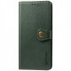 Шкіряний чохол-книжка GETMAN Gallant (PU) для Xiaomi Redmi 12C Зелений