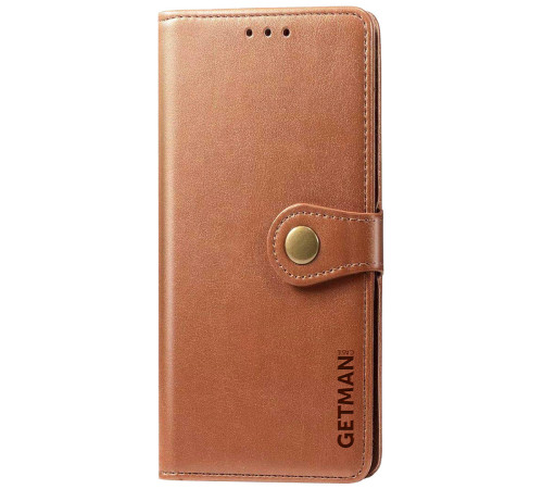 Шкіряний чохол-книжка GETMAN Gallant (PU) для Xiaomi 13 Pro Коричневий