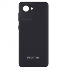 Чохол Silicone Cover Full Camera (AA) для Realme C30 / C30s Чорний / Black