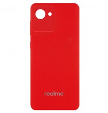 Чохол Silicone Cover Full Camera (AA) для Realme C30 / C30s Червоний / Red