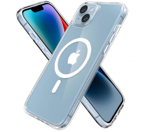 Чохол SGP Ultra Hybrid (MagFit) для Apple iPhone 14 Plus (6.7") Прозорий Чохол SGP Ultra Hybrid (MagFit) для Apple iPhone 14 Plus (6.7") Прозорий