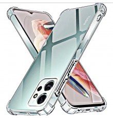 TPU чохол GETMAN Ease logo посилені кути для Xiaomi Redmi Note 12 4G Безбарвний (прозорий)