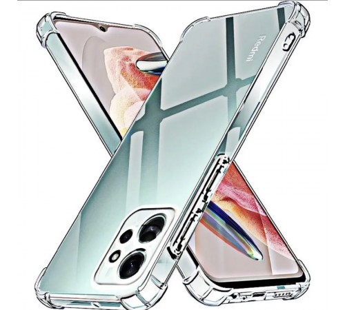 TPU чохол GETMAN Ease logo посилені кути для Xiaomi Redmi Note 12 4G Безбарвний (прозорий) TPU чохол GETMAN Ease logo посилені кути для Xiaomi Redmi Note 12 4G Безбарвний (прозорий)