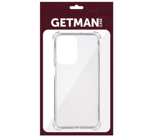 TPU чохол GETMAN Ease logo посилені кути для Xiaomi Redmi Note 12 4G Безбарвний (прозорий) TPU чохол GETMAN Ease logo посилені кути для Xiaomi Redmi Note 12 4G Безбарвний (прозорий)