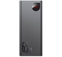 Портативний ЗП Baseus Adaman Metal Digital Display QC 65W 20000 mAh (PPIMDA-D) Black