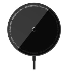 БЗП Baseus Simple Mini3 Magnetic Wireless Charger 15W (CCJJ0400) Black