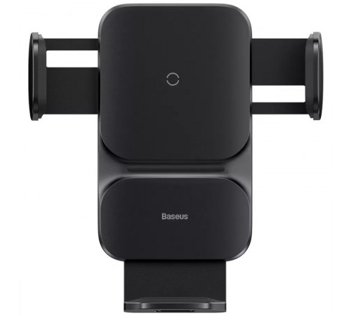 Автотримач з БЗП Baseus Wisdom Auto Alignment (QI 15W) (Air Outlet base) (CGZX000001) Black