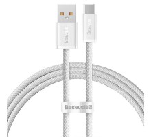 Дата кабель Baseus Dynamic Series USB to Type-C 100W (1m) (CALD000616) White
