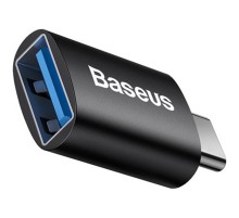 Перехідник Baseus Ingenuity Series Mini Type-C to USB 3.1 (ZJJQ000001) Black